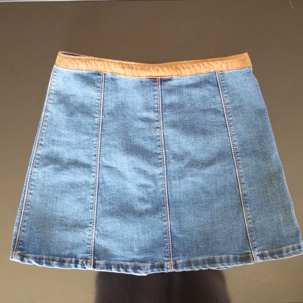 America Rag Denim Mini Skirt - Picture 2 of 4